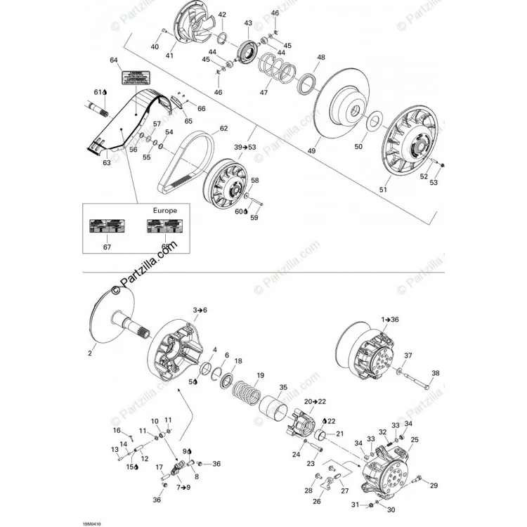 Схема сборки (OEM-каталог)