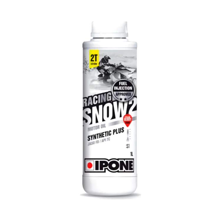 800173 IPONE Масло Моторное Двухтактное Синтетическое Snow Racing 1L, фото 1