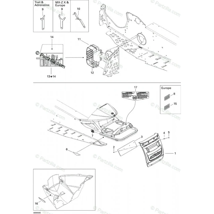 Схема сборки (OEM-каталог)