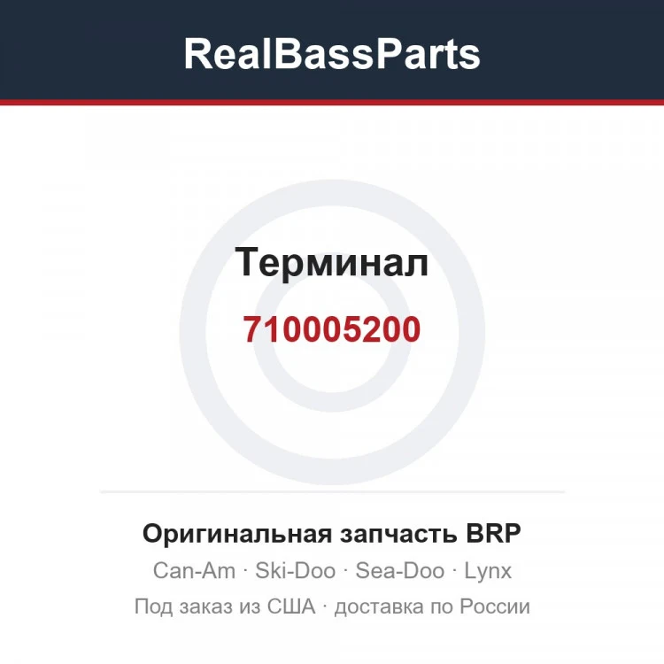 Оригинальная запчасть BRP