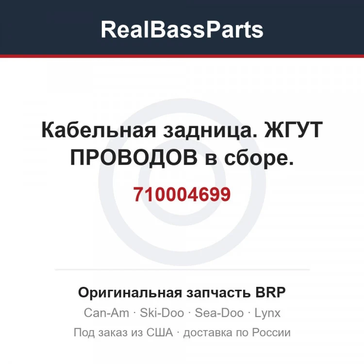 Оригинальная запчасть BRP