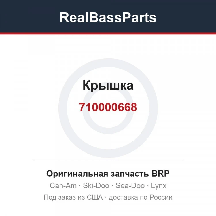 Оригинальная запчасть BRP