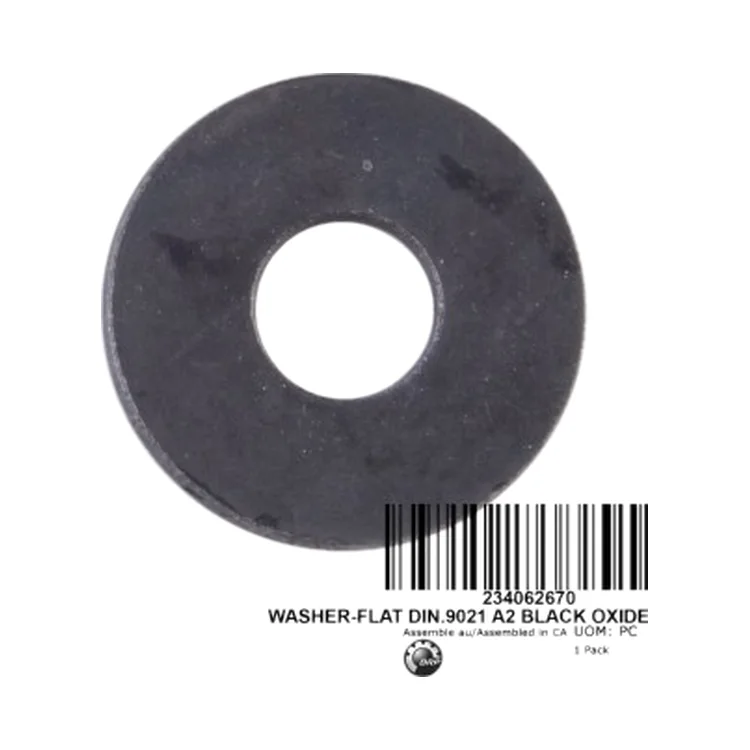 234062670 WASHER-FLAT DIN.9021 A2 Шайба (М6), фото 1