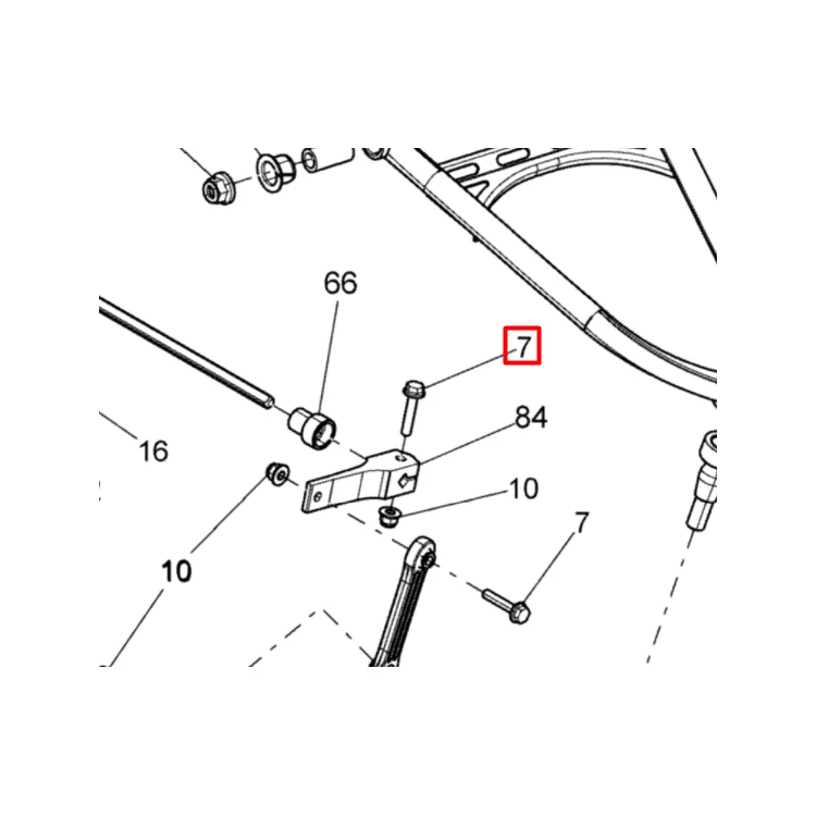 207663056 Болт М6х30, фото 1