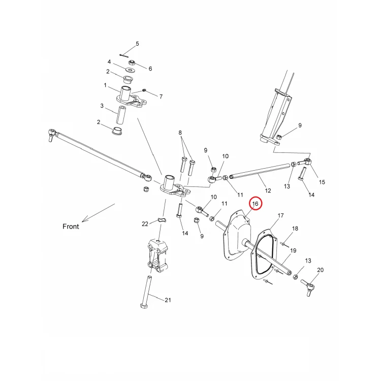 5410761 Пыльник рулевой тяги для снегоходов Polaris WIDETRAK LX 5410761, фото 2