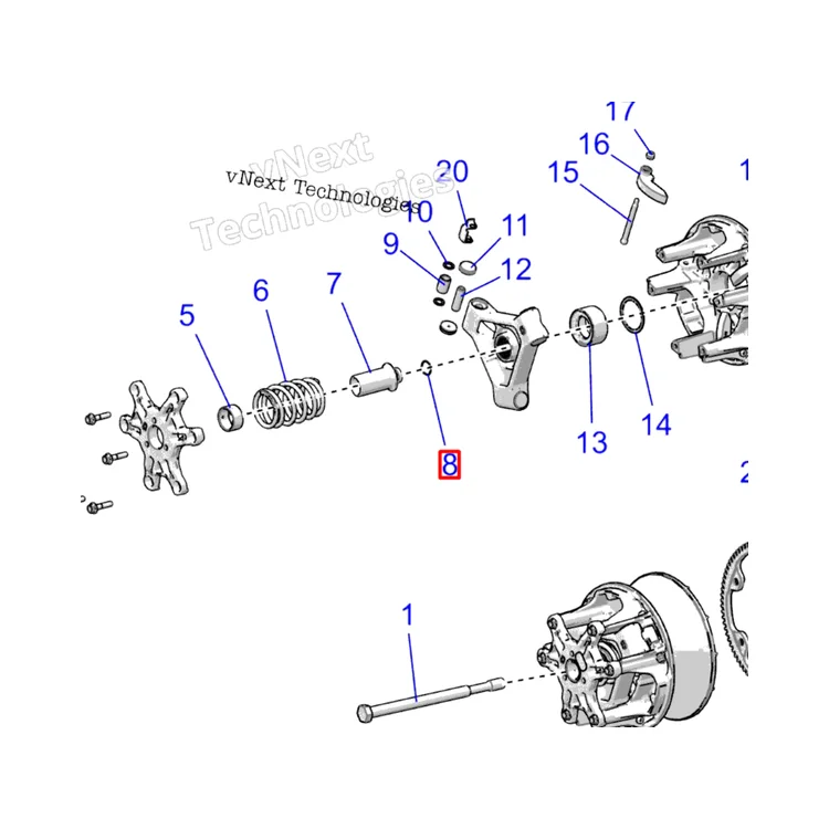5418306 Кольцо Polaris, фото 1