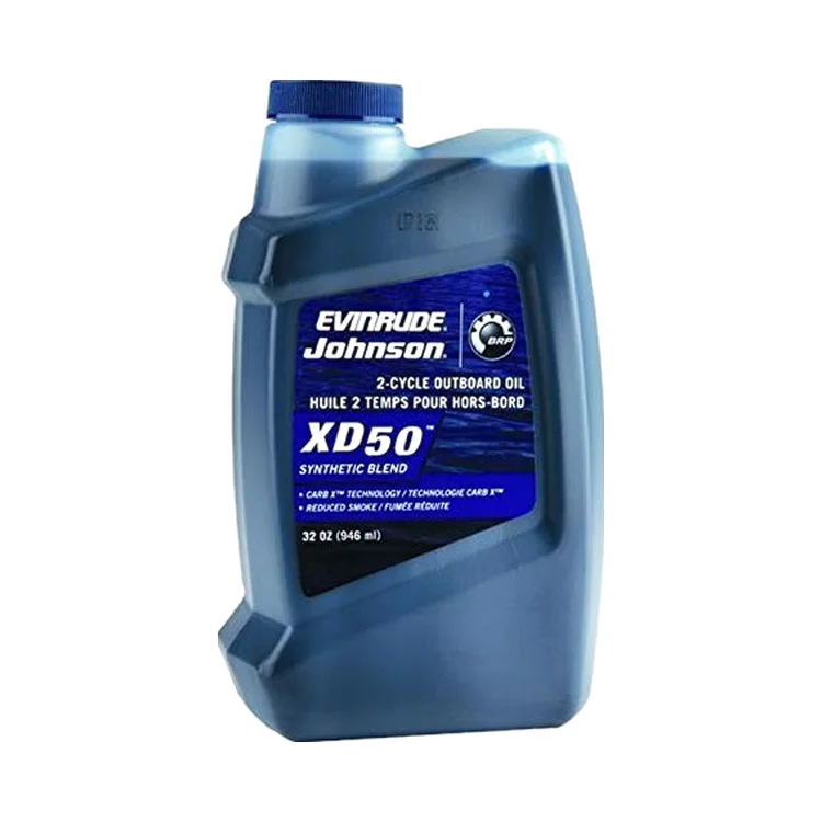 0779737 XD 50 Evinrude  2-Cycle Oil, 1L Масло Evinrude XD50 для 2-х тактных двиг. подвесных моторов (946мл) 0764353, фото 1