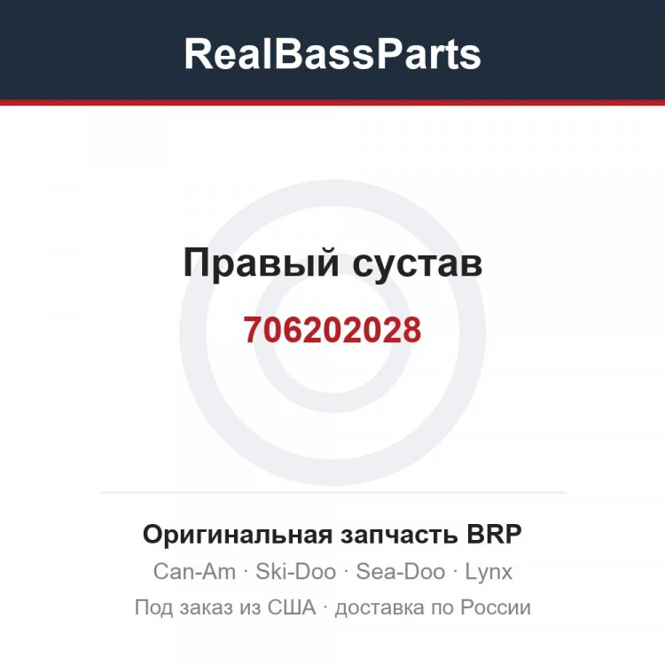 Оригинальная запчасть BRP