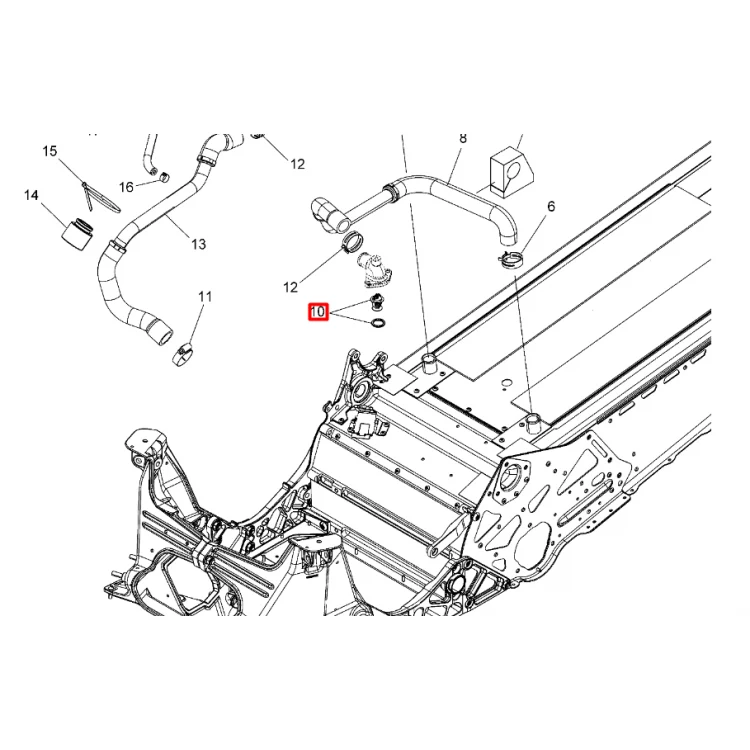7052615 Термостат 16-17 AXYS Polaris, фото 1