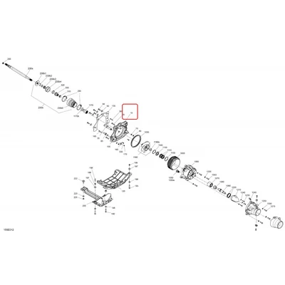 207363560 Винт шестигранный. M6 X 35, Scotch Grip