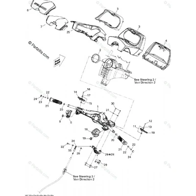 277001762 TAMPON GUIDON  *STEERING PAD