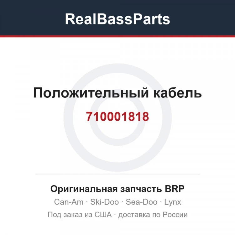 Оригинальная запчасть BRP