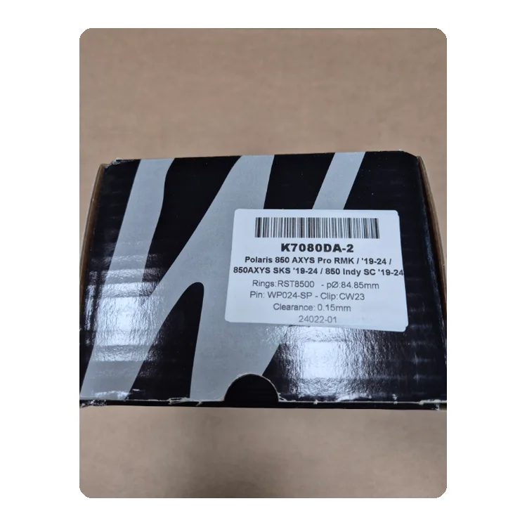 K7080DA-2 Поршни Wossner комплект 2шт для Polaris 850 2209886 2207820 2208205 2209354, фото 2