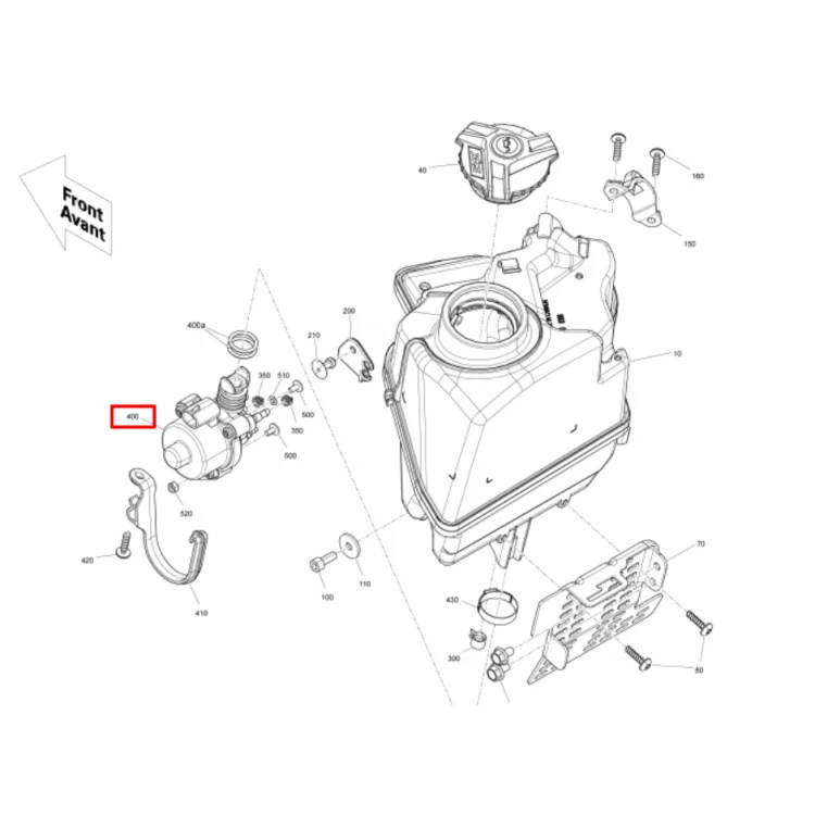 519000375 Масляный насос Ski Doo Gen4/5 519000309 519000364 519000383 , фото 1