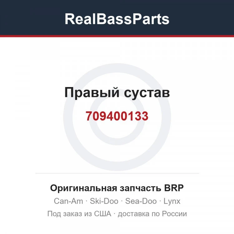 Оригинальная запчасть BRP