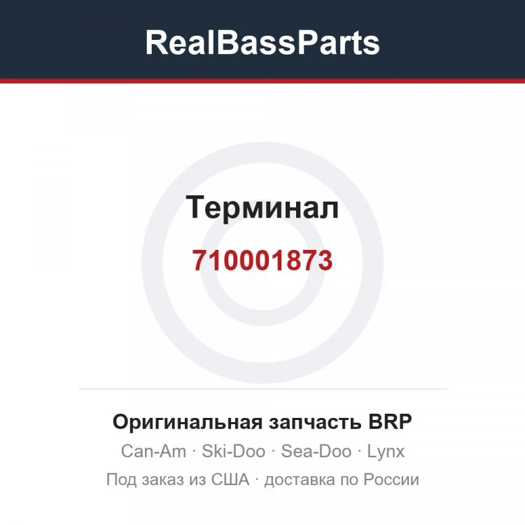 Оригинальная запчасть BRP