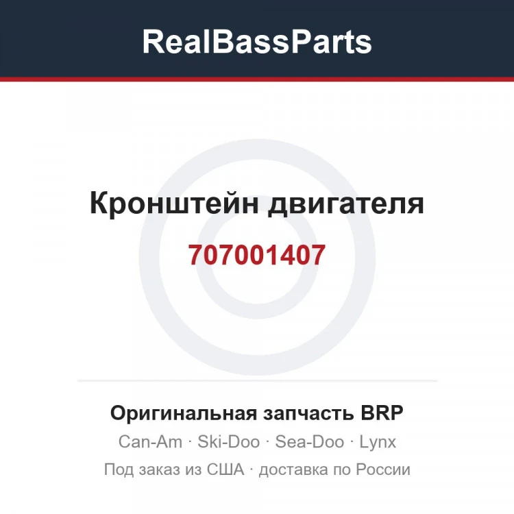 Оригинальная запчасть BRP