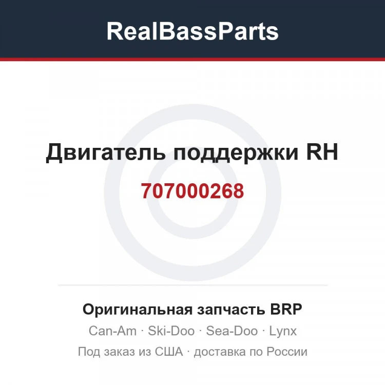 Оригинальная запчасть BRP