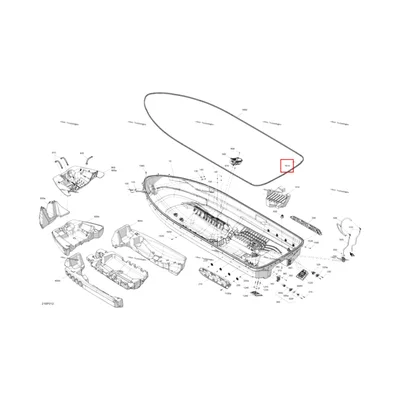 Self Drilling винт 8 × 3/4 Sea-Doo GTR 300 X (2026) (250001132)