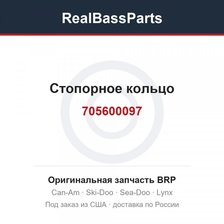 Оригинальная запчасть BRP