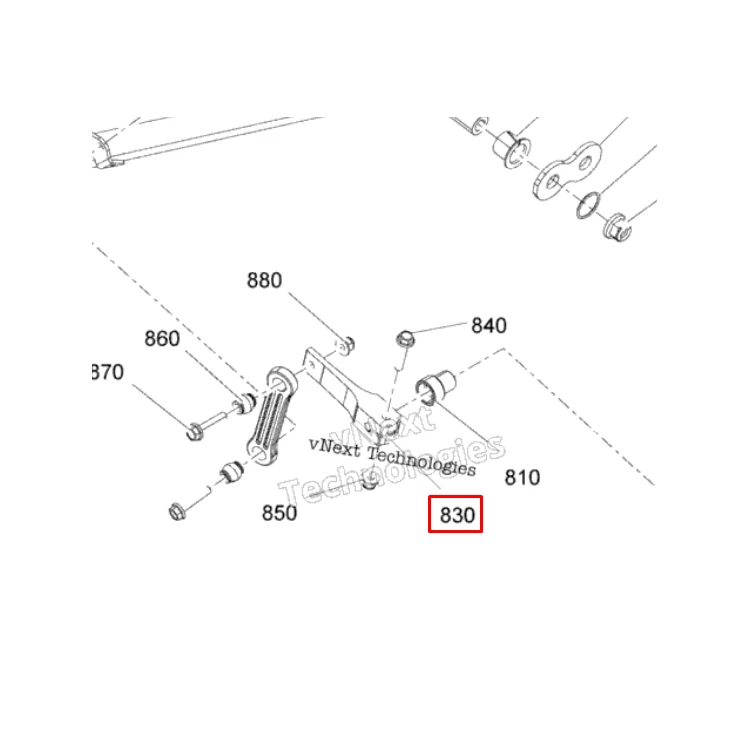 505073731 Тяга стабилизатора Ski-Doo 505072798 505073054 , фото 1