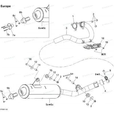 707600524 Douille *bushing, Bombardier!"№
