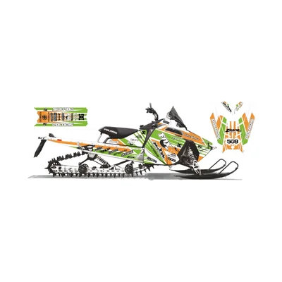 Наклейки для снегоходов Ski-Doo XM XP  Polaris RMK AXYS