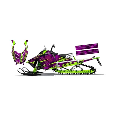 Наклейки для снегоходов Ski-Doo XM XP  Polaris RMK AXYS