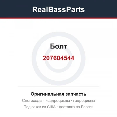 Болт 207604544