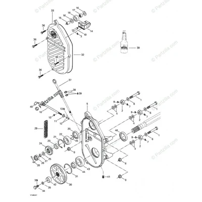 414680500 ROUE DENTEE 19D*SPROCKET-19TH.  Шестерня трансмиссии 19з