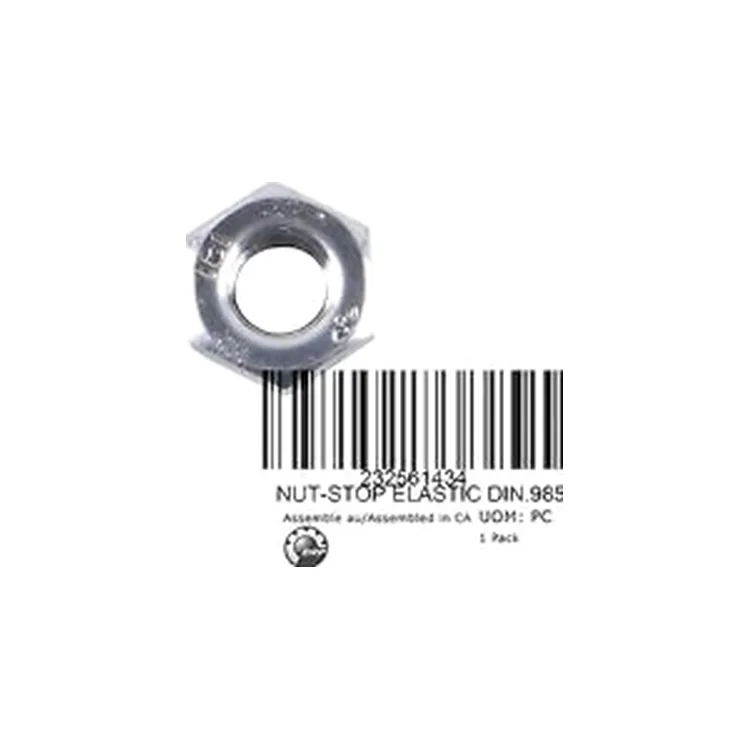 232561434 NUT-STOP ELASTIC DIN.985  Гайка M6 232561414, фото 1