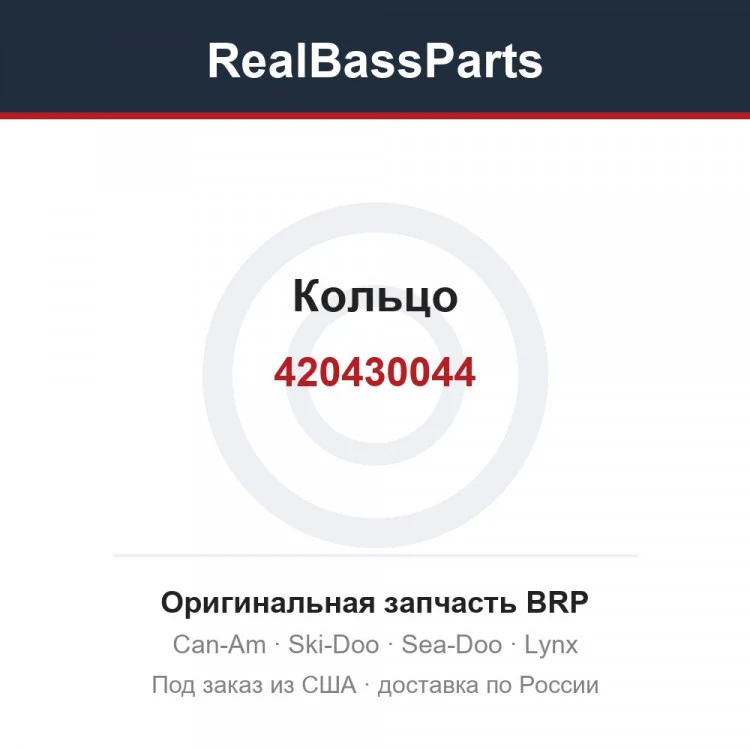 Оригинальная запчасть BRP