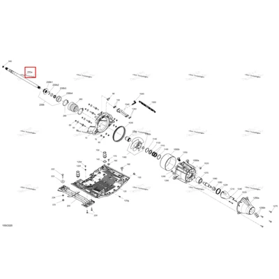 Propeller вал Sea-Doo GTX 170 (2023) (271002212)