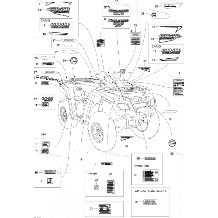Схема сборки (OEM-каталог)
