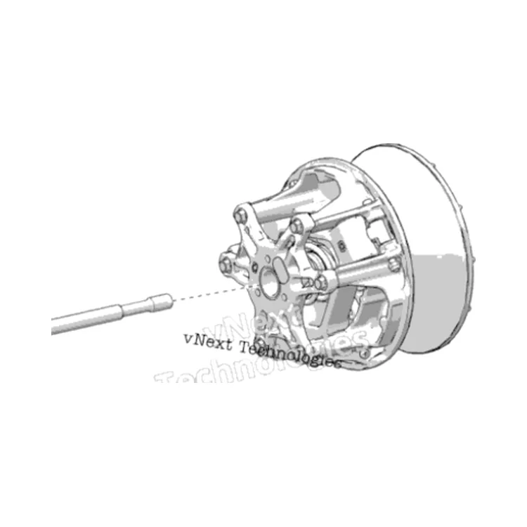 1327462 Вариатор ведущий P22 9R Boost Polaris 1327448 1327449 2212250 1327459 1327374 1323710 1323816 1327375, фото 1