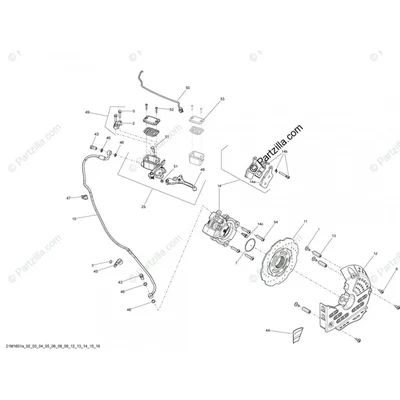 507032594 BRAKE CALIPER ASS'Y H