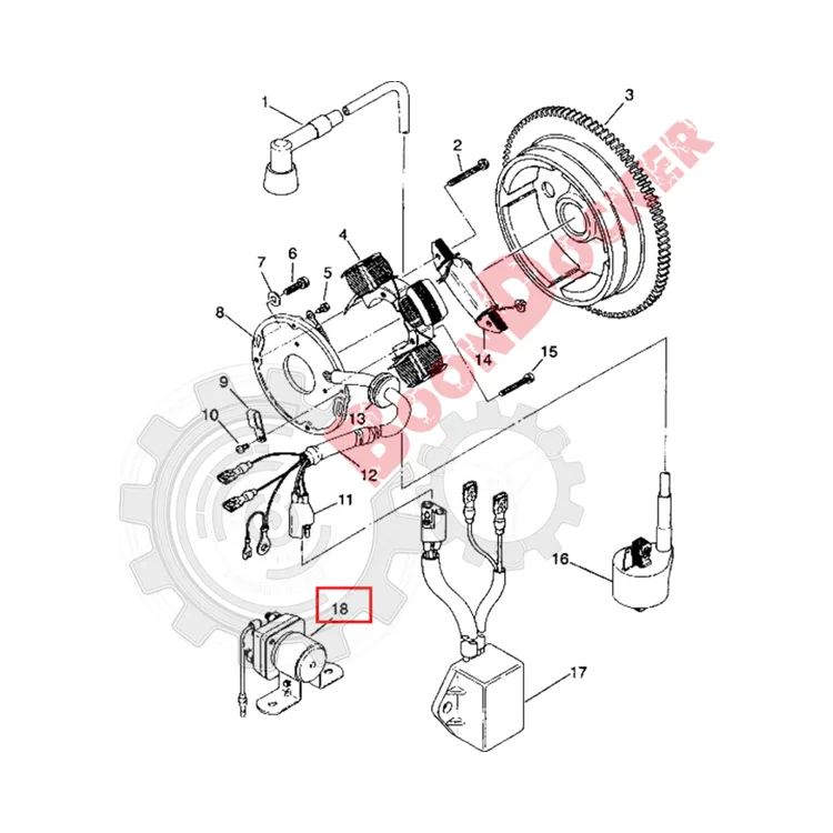 AT-01098 Реле электростартера для снегоходов Polaris WIDETRAK LX 3083211/3085521/3087196/4010930/4011335, фото 1