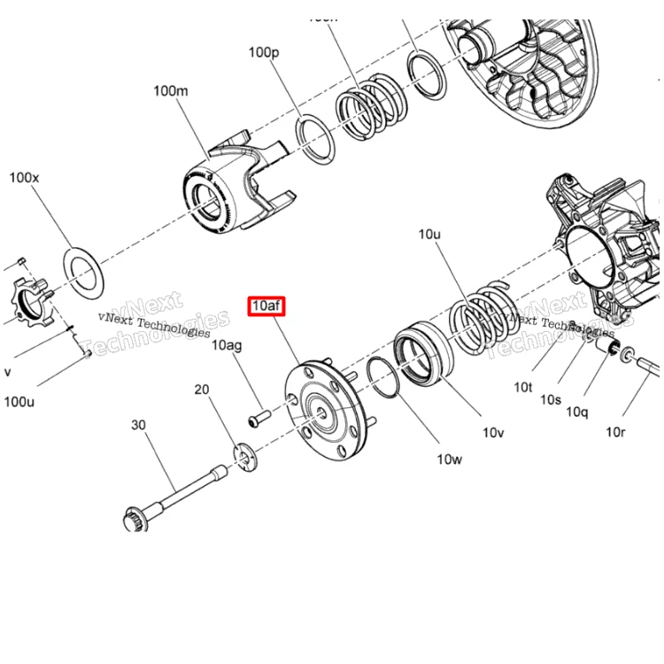 417224682 Пластина вариатора Ski-Doo 417223994, фото 1