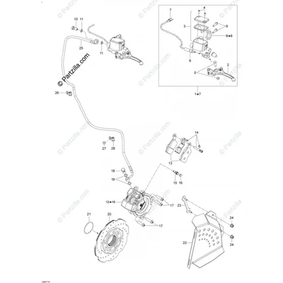 507032602 BRAKE CALIPER ASS'Y