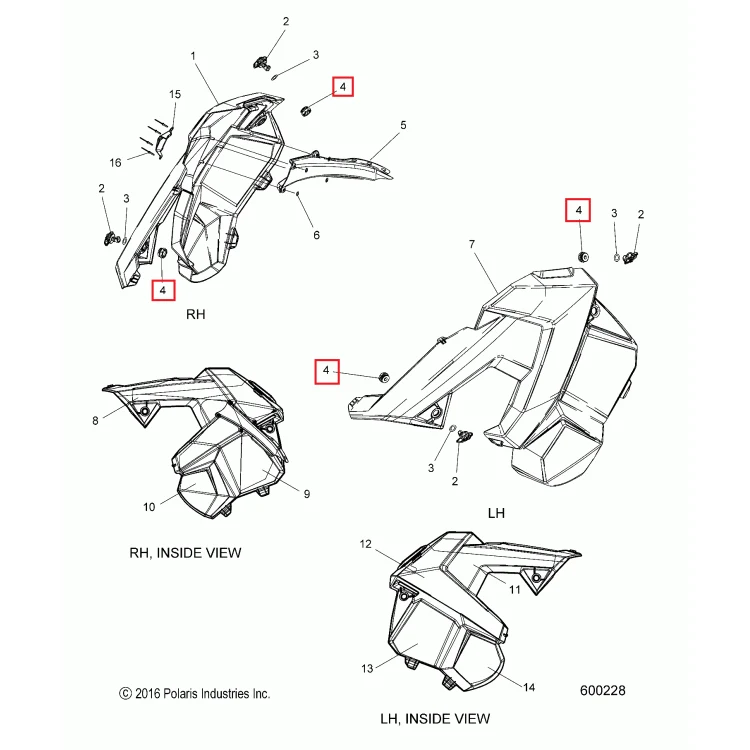 Кольцо AXYS Polaris GROMMET, LATCH 5415314, фото 1