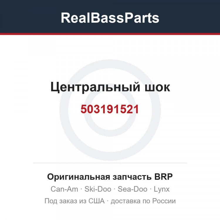 Оригинальная запчасть BRP