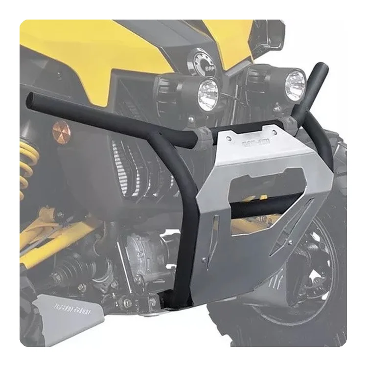 715001645 Front  Bumper with skid plate Maverick Бампер передний с защитной пластиной, фото 1