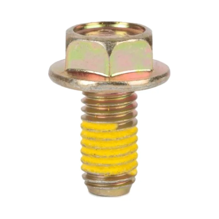 207502046 SCREW-HEX.FLANGE DIN.6921 3M-2353Y Болт M10 X 20, фото 1