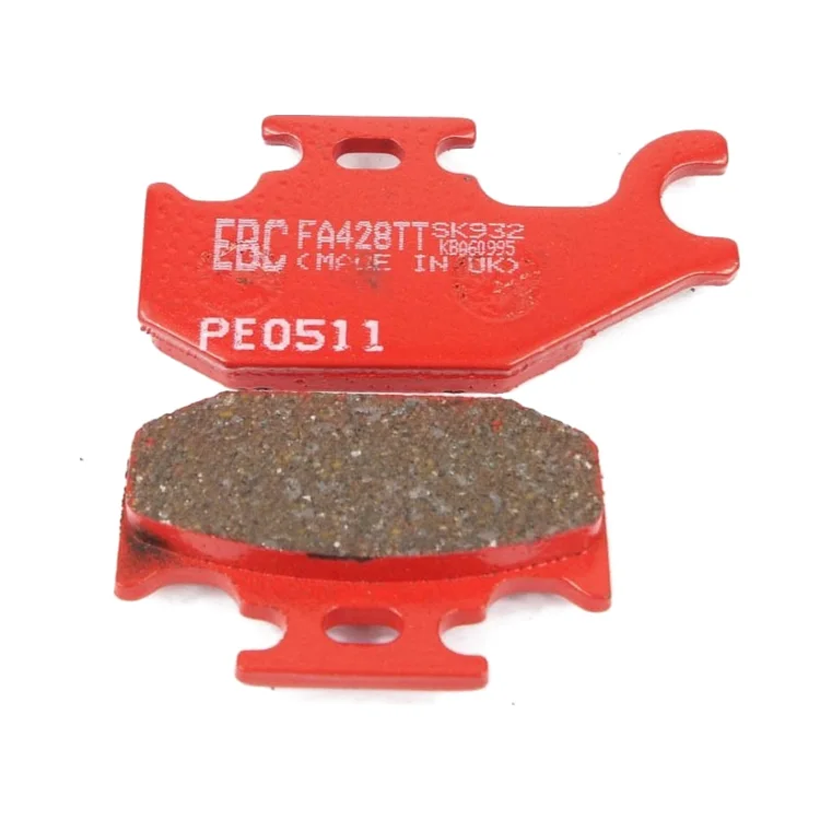 Тормозные колодки задние Yamaha Raptor/Rhino 450/660/700 5UG-W0046-00-00/5UG-W0046-01-00 1S3-W0046-00-00 1S3-W0046-01-00 EBC FA428TT, фото 1