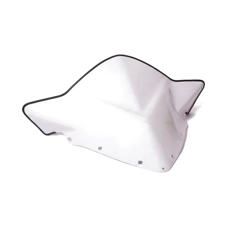 5439747 Стекло ветровое 14" 355 mm белое для снегоходов Polaris PRO RMK 2013-2014" 5439747, фото 1