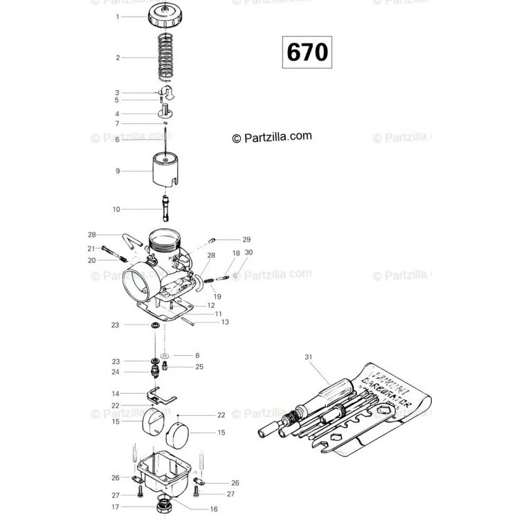 Схема сборки (OEM-каталог)