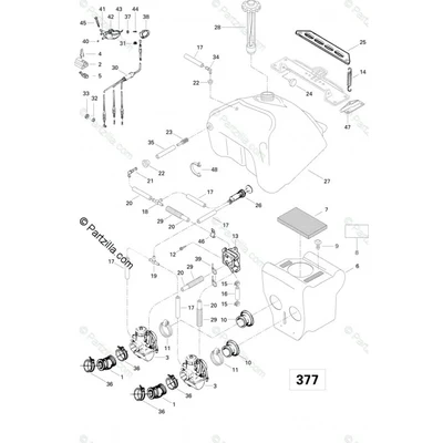 414883100 ТРОС ГАЗА СНЕГОХОДА BRP