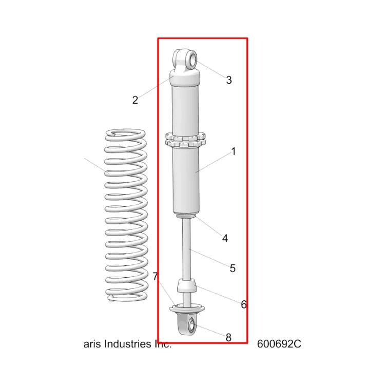 7045719 SHOCK-IFS ATI 7044738, фото 1