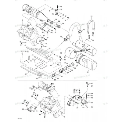 274000726 BOYAU RACCORD *HOSE-EXHAUST