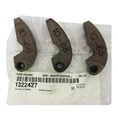 1322427 Грузики вариатора 3шт Polaris ASM-WEIGHT/BUSHING (10-68)